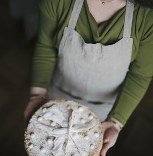 CLASSIC LINEN APRON