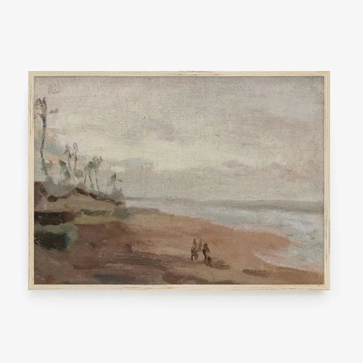 MOODY BEACH FRAMED ART PRINT, VARIOUS SIZES