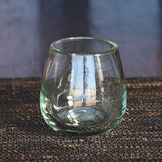 RECYCLED STEMLESS GLASS - SET OF 4