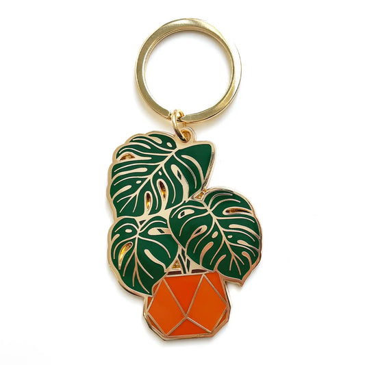 MONSTERA KEYCHAIN