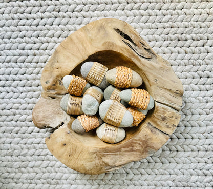 ZEN WRAPPED STONE - ASSORTED