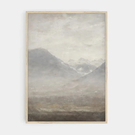 SCENIC MOUNTAINS FRAMED ART PRINT, 11x14