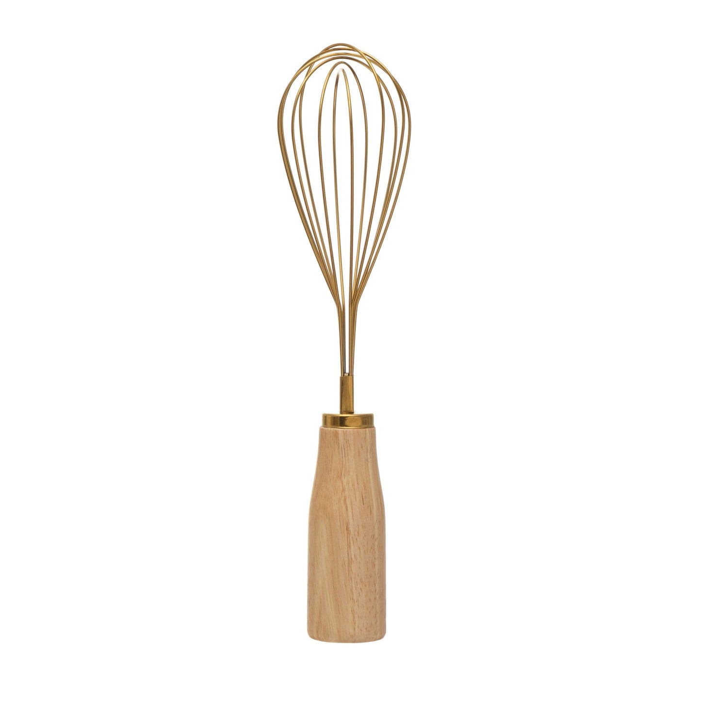 Stainless Steel Whisk With Wood Handle