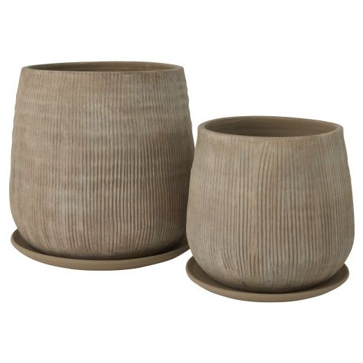 HOLT LINEAR CERAMIC POT- VARIOUS SIZES